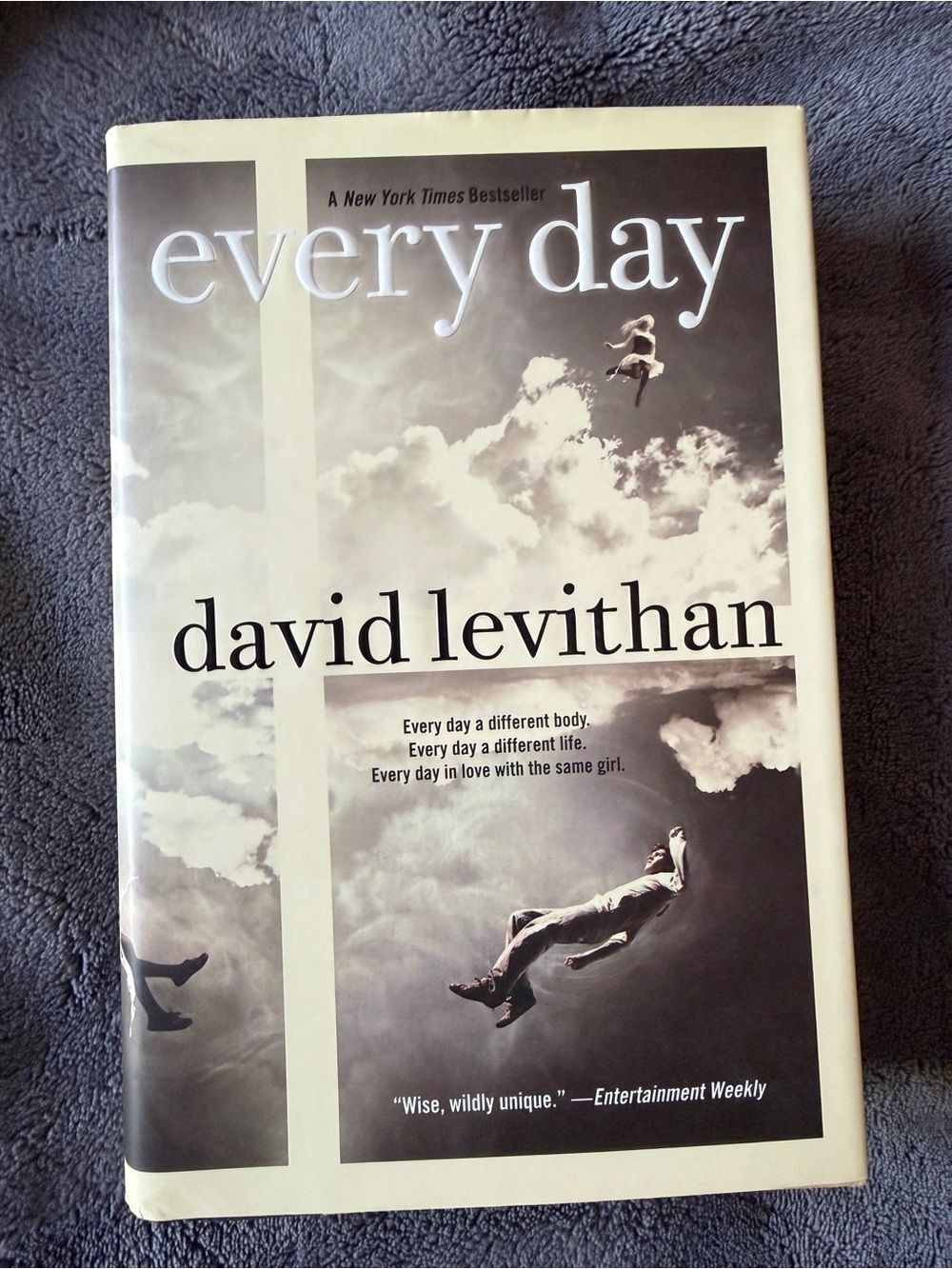 Every Day by David Levithan Hardcover 2012 First Edition w/ Dust Jacket